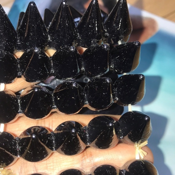 💀Sinati THICK Rockstar Cuff bracelet☠️
*NWT* - Picture 8 of 8